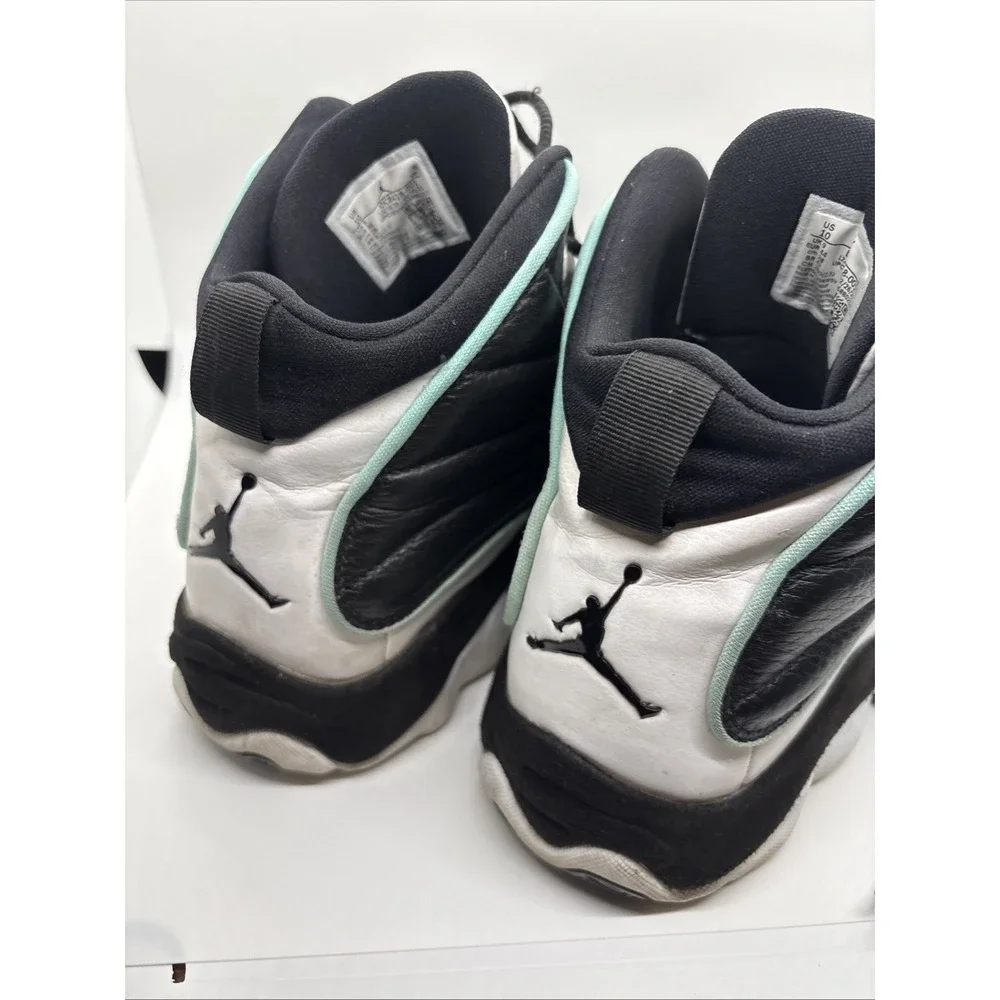 Nike Jordan Pro Strong DC8418-001 Black Aqua White Mens Sneaker Size 10